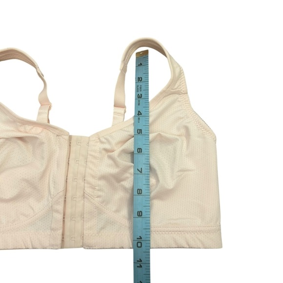 Comfort Choice Pink Breath Front Close Wireless Bra Woman Within Sz 38D NIP - Picture 10 of 10
